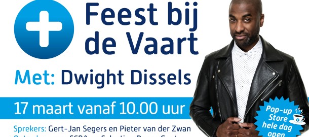 Event banner ChristenUnie Feest bij de Vaart